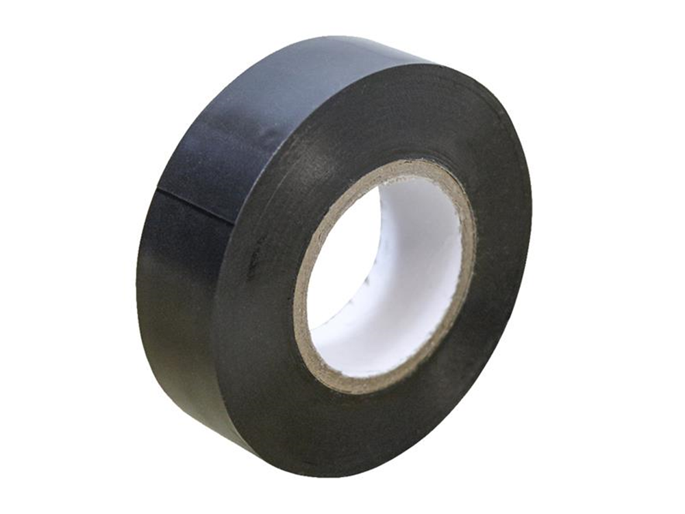 Faithfull FAITAPEPVCBK PVC Electrical Tape Black 19mm x 20m |   Black