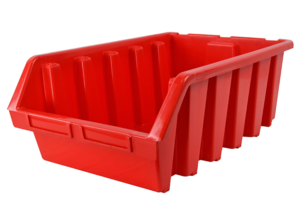 Faithfull FAITBBIN5 Interlocking Storage Bin Size 5 Red 333 x 500 x 187mm |