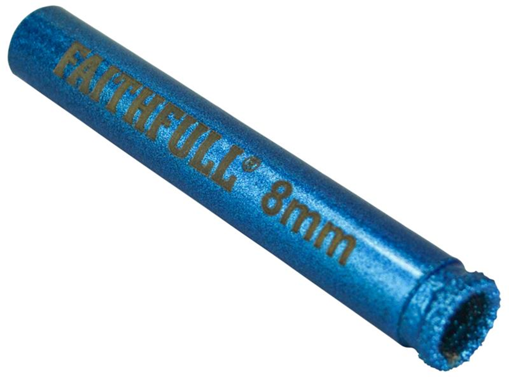 Faithfull FAITD08PRO Diamond Ceramic Mini Holesaw 8mm |