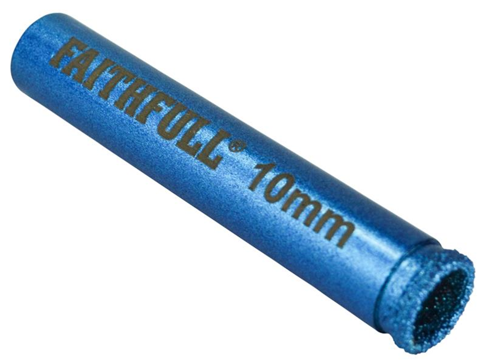 Faithfull FAITD10PRO Diamond Ceramic Mini Holesaw 10mm |