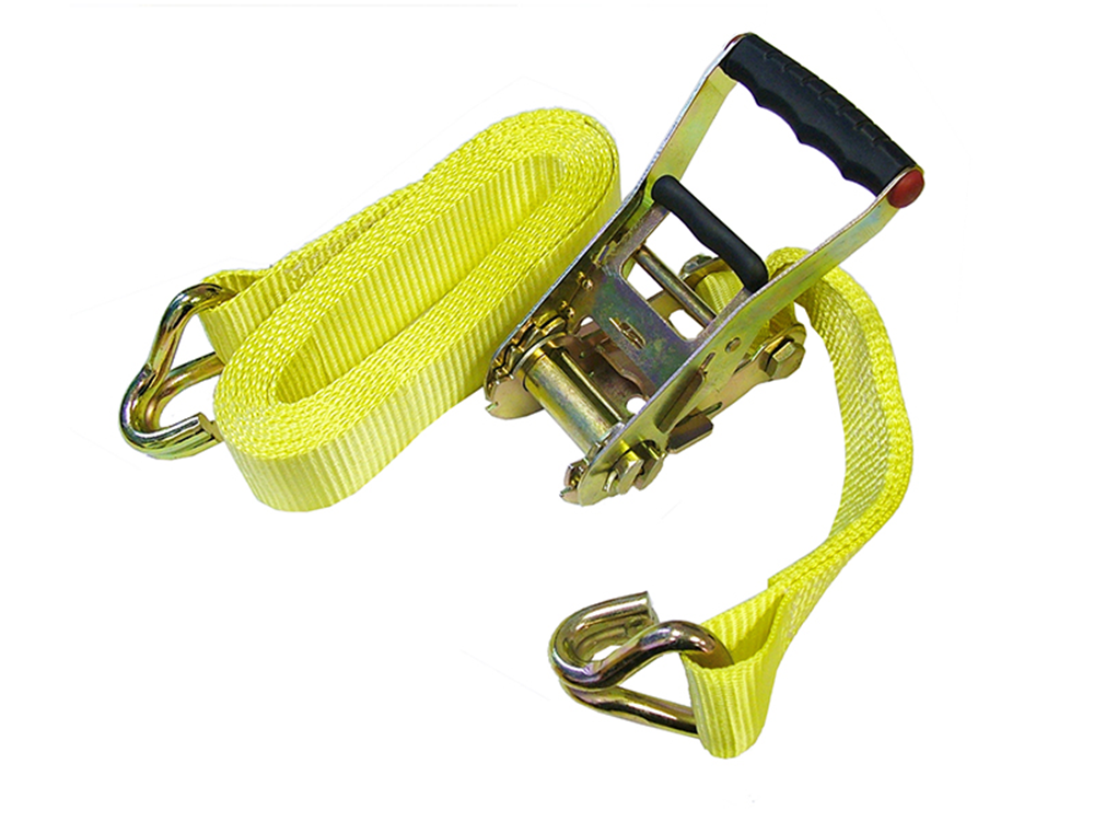 Faithfull FAITDTRUCK82 Ratchet Tie-Down 8m x 50mm Trucker Breaking Strain 4000kg |
