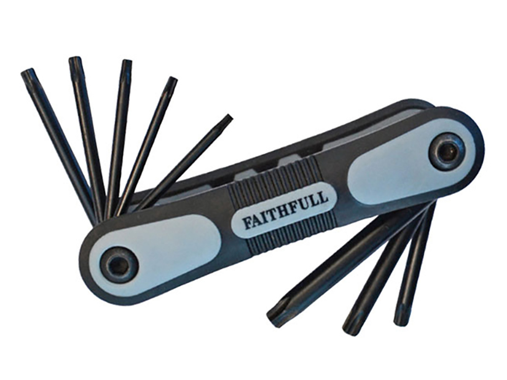 Faithfull FAITKSF8 Folding Star Key Set of 8 (TX9-TX40) |