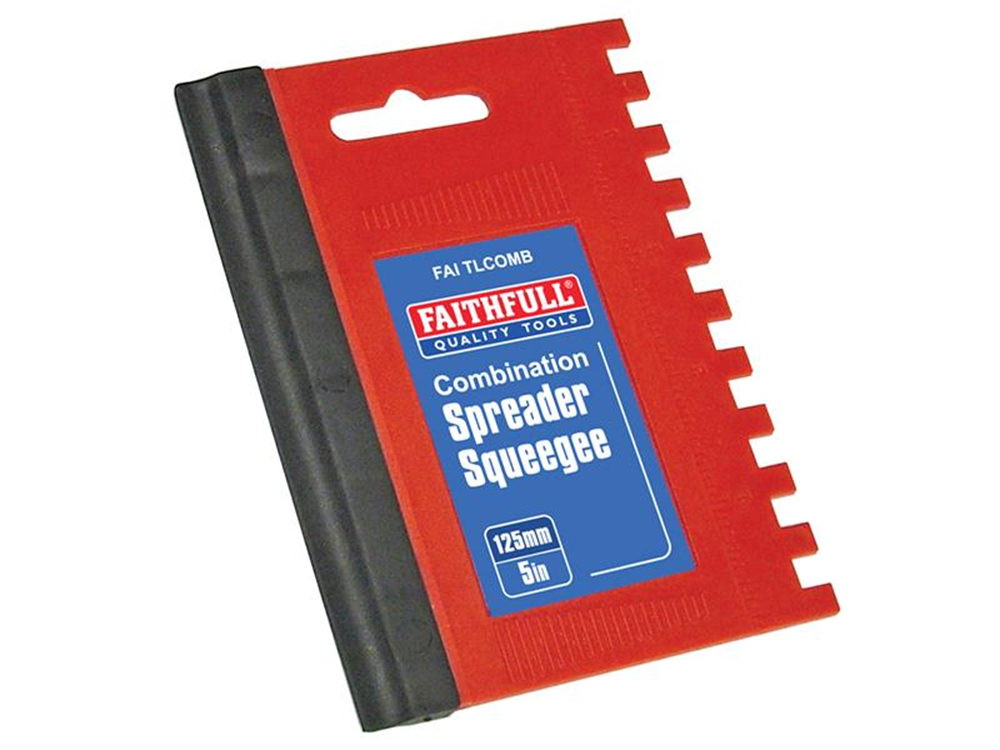 Faithfull FAITLCOMB Combination Spreader FAITLCOMB |