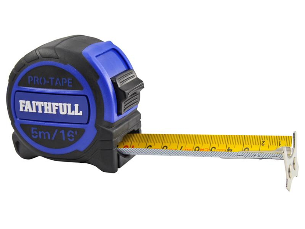 Faithfull FAITM532MI Pro Tape Measure 5m/16ft (Width 32mm) |
