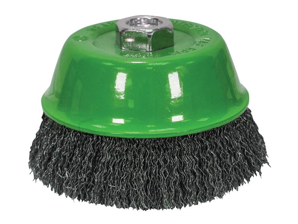 Faithfull FAIWBC100S Wire Cup Brush 100mm x M14 x 2 Stainless Steel 0.30mm |