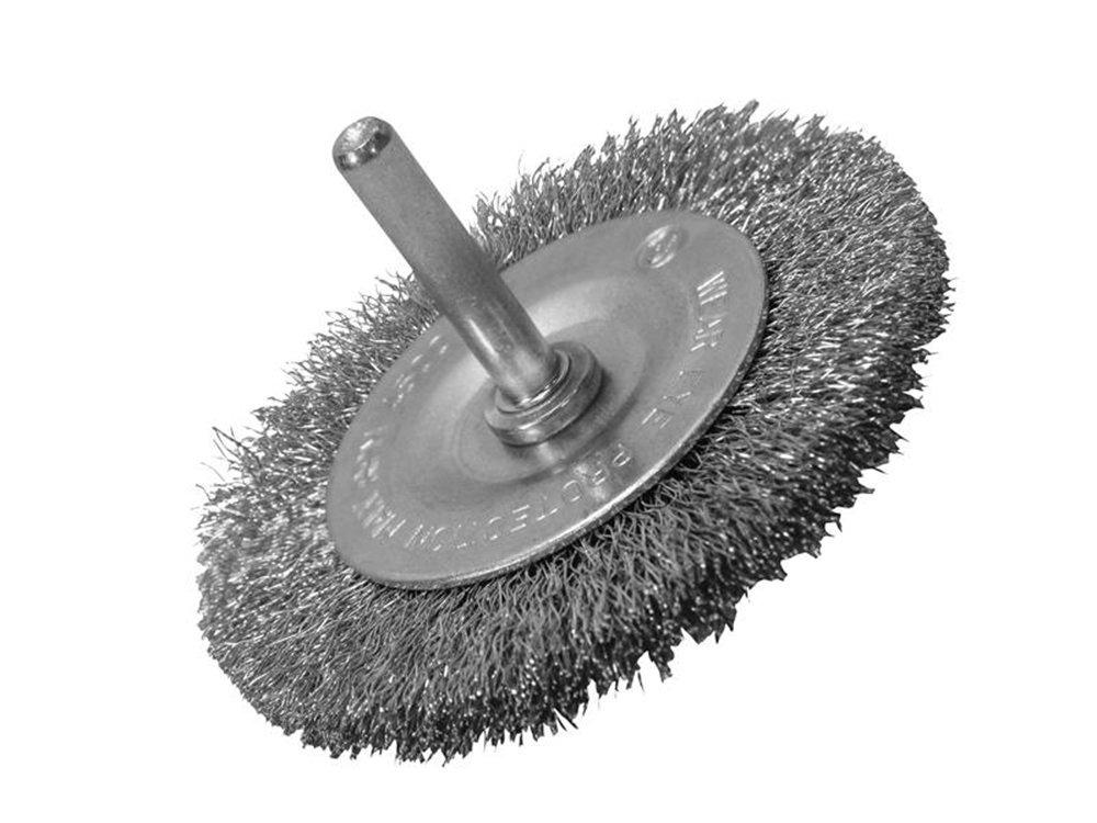 Faithfull FAIWBS75C Wire Brush 75mm x 6mm Shank 0.30mm |