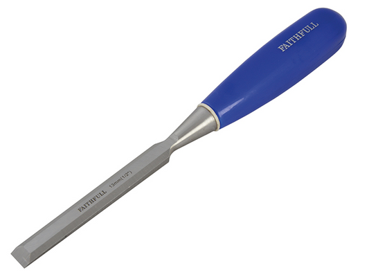 Faithfull FAIWCB12 Bevel Edge Chisel Blue Grip 13mm (1/2in) |