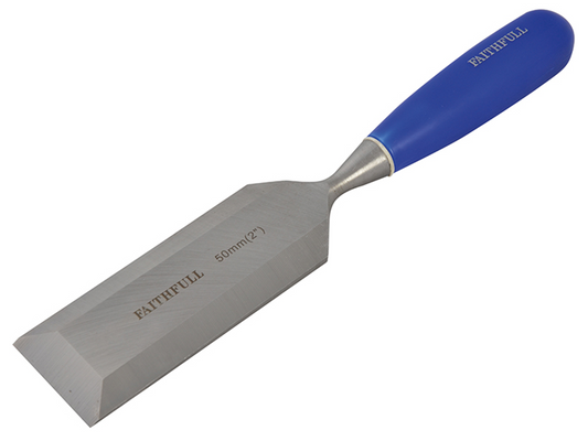 Faithfull FAIWCB2 Bevel Edge Chisel Blue Grip 50mm (2in) |