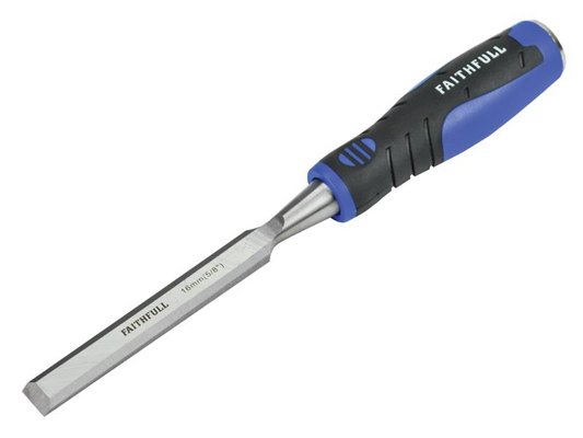 Faithfull FAIWCSG16 Soft Grip Bevel Edge Chisel 16mm (5/8in) |