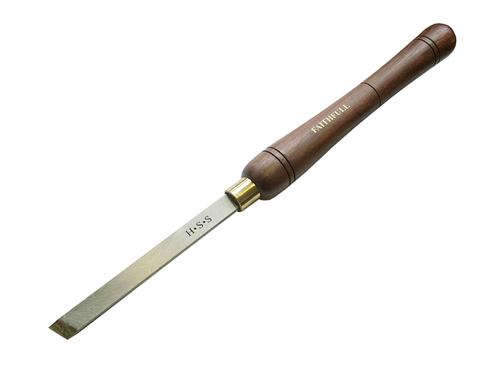 Faithfull FAIWCTPS15 HSS Turning Chisel 15mm Plain Skew |