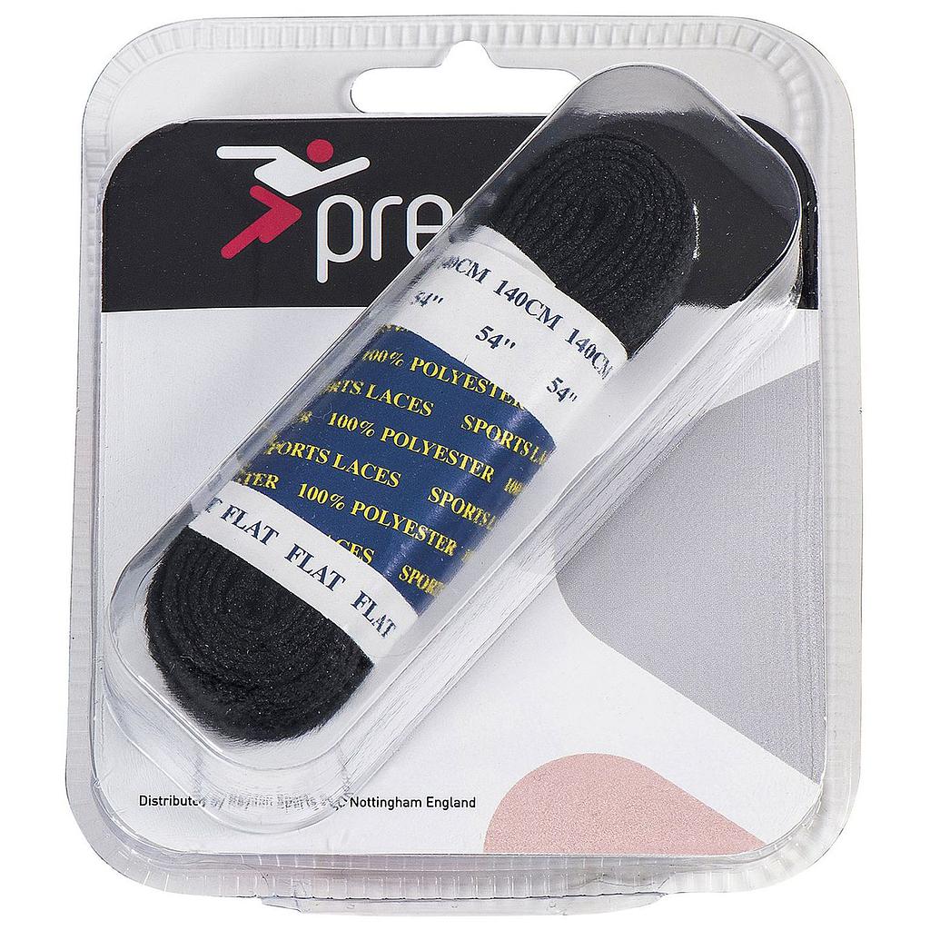 Precision Flat Laces (Single) Black 100cm