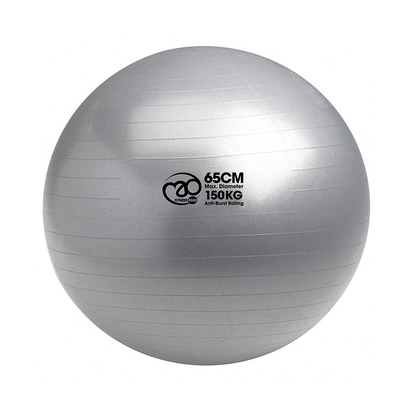 Fitness Mad 150kg Anti-Burst Swiss Ball Graphite 65cm