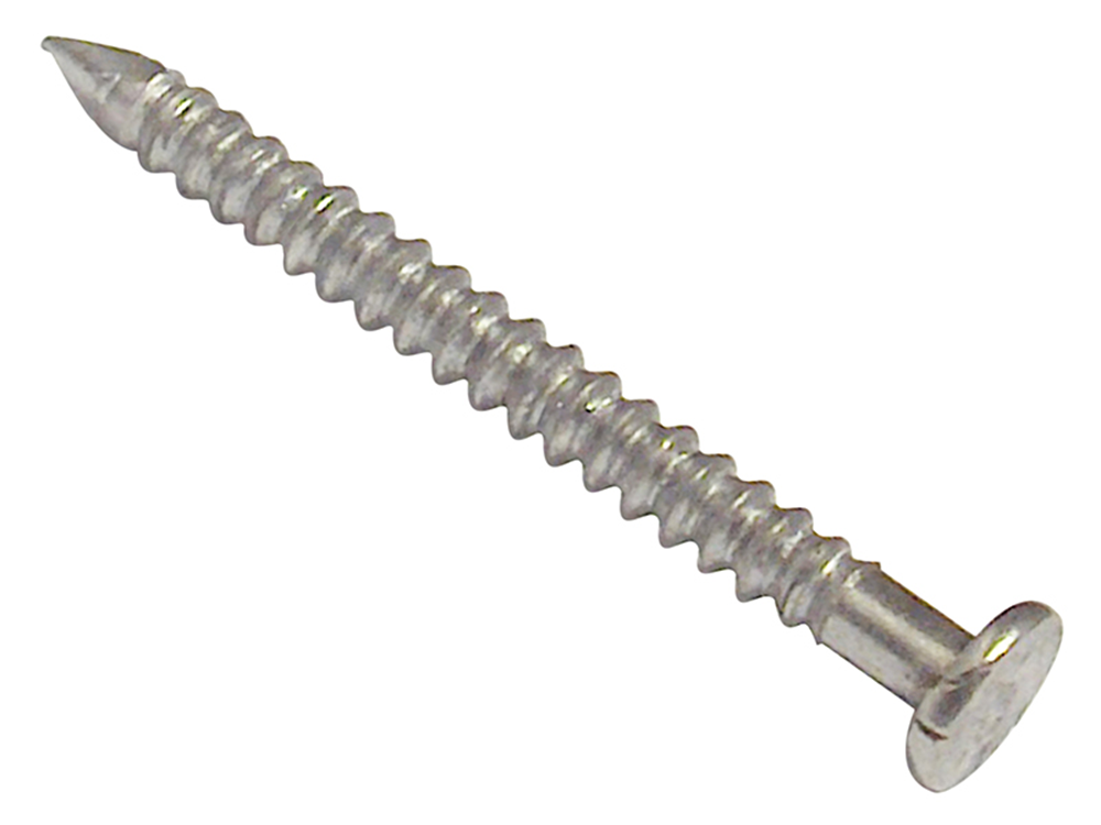 ForgeFix FORAR20B500 Annular Ring Shank Nail Bright Finish 20mm Bag Weight 500g |
