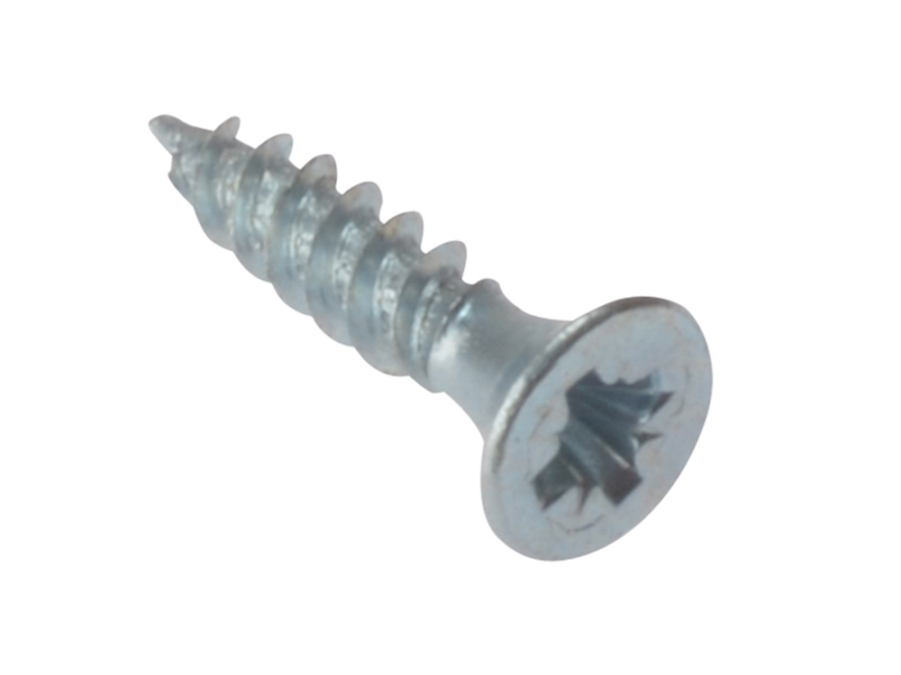 ForgeFix FORCSK3410Z General Purpose Pozi Compatible Screw CSK TT ZP 3/4in x 10 Box 200 |