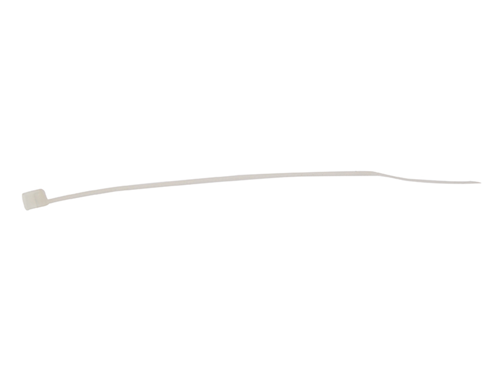 ForgeFix FORCT200N Cable Tie Natural/Clear 4.6 x 200mm (Bag 100) |
