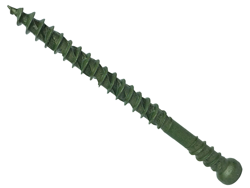 ForgeFix FORDSC4550GT ForgeFast TORX┬« Compatible Decking Screws Reduced Head Green 4.5x50 T15 Tub 600 |