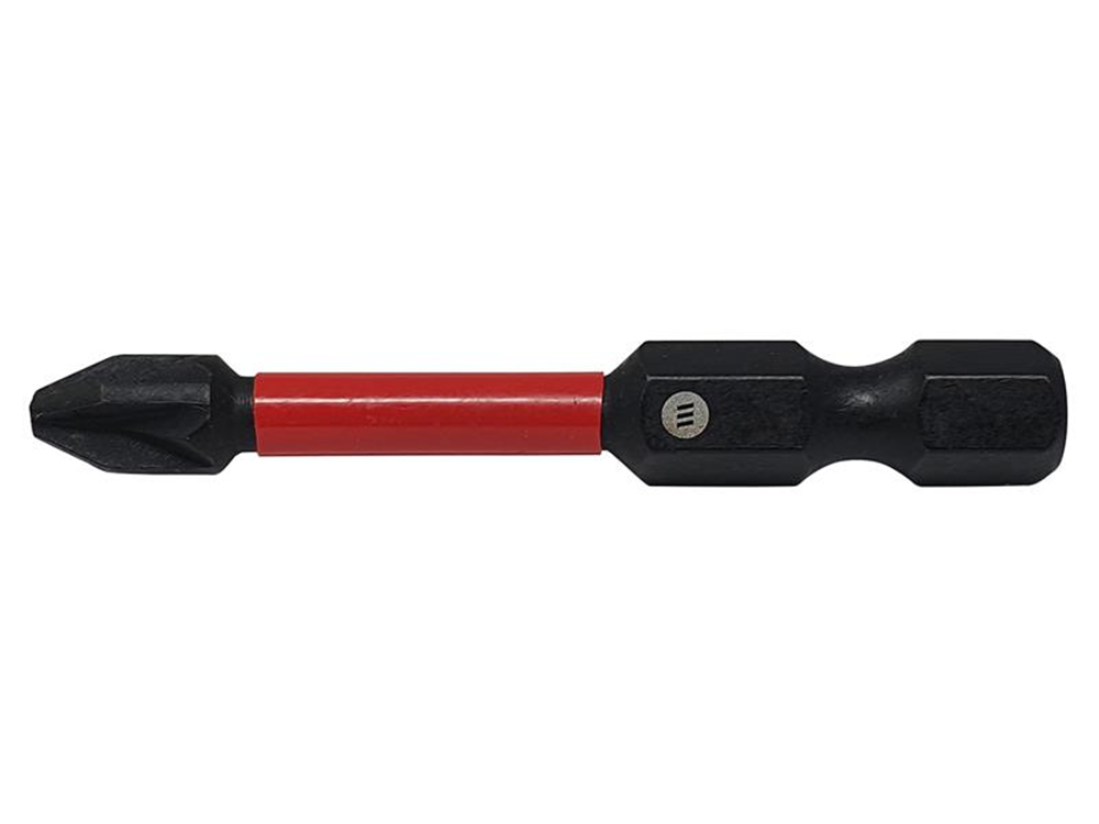 ForgeFix FORFFPZ350 ForgeFast Pozidriv Compatible Impact Bit PZ3 x 50mm (Card 2) |