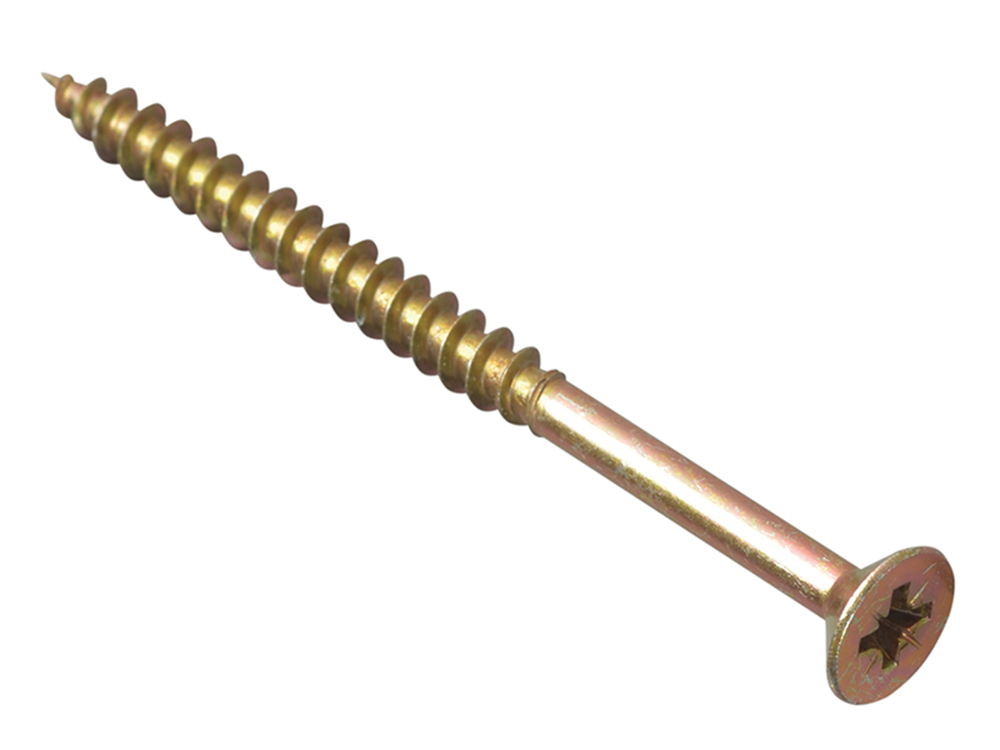 ForgeFix FORFPMP570Y Multi-Purpose Pozi Compatible Screw CSK ST ZYP 5.0 x 70mm Forge Pack 10 |