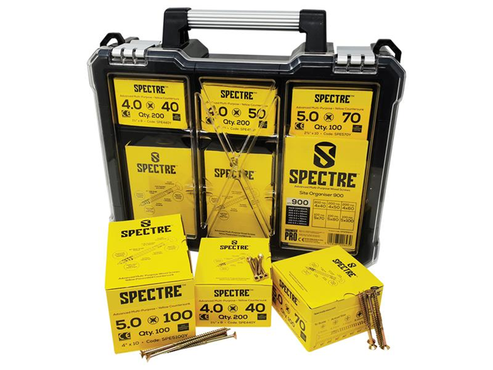 ForgeFix FOROPSPE900Y SpectreÔäó Site Organiser 900 Piece |