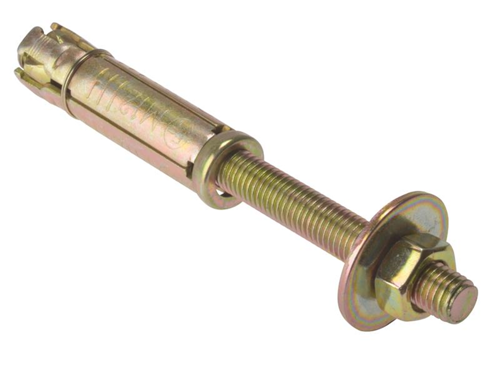 ForgeFix FORPB1275M Masonry Anchor Bolt Projecting ZYP M12 x 75mm Bag 5 |