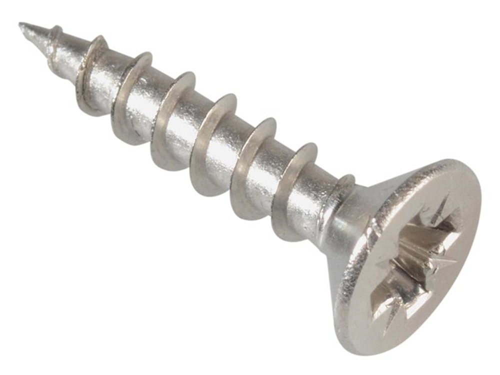 ForgeFix FORPOZI3516S Multi-Purpose Pozi Compatible Screw CSK ST S/Steel 3.5 x 16mm Box 200 |