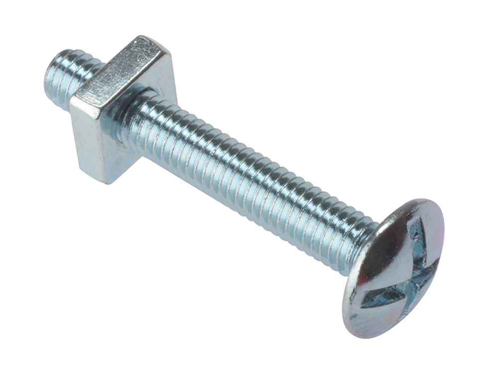 ForgeFix FORRBN840G Roofing Bolt ZP M8 x 40mm Bag 25 |