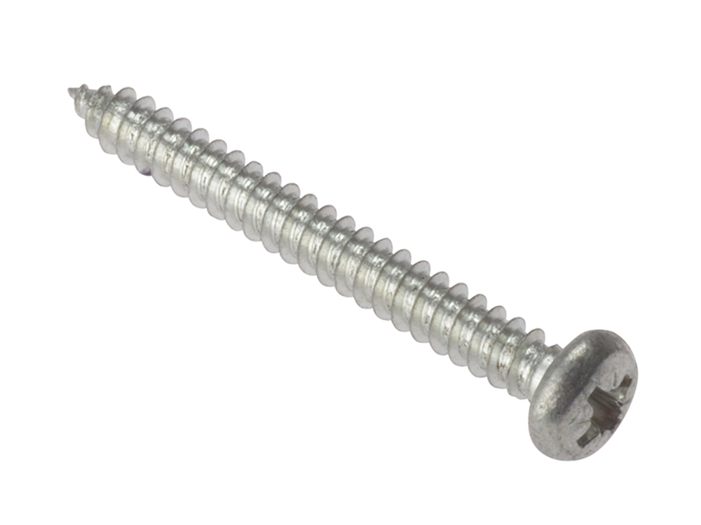 ForgeFix FORRH1128ZP General Purpose Pozi Compatible Screw Round Head TT ZP 1.1/2in x 8 Box 200 |