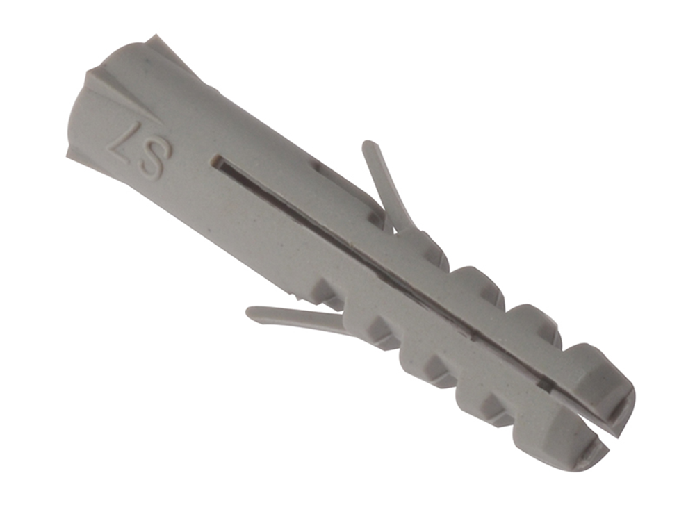 ForgeFix FORRIM630M Nylon Wall Plug Rimless M6 x 30mm Bag 100 |