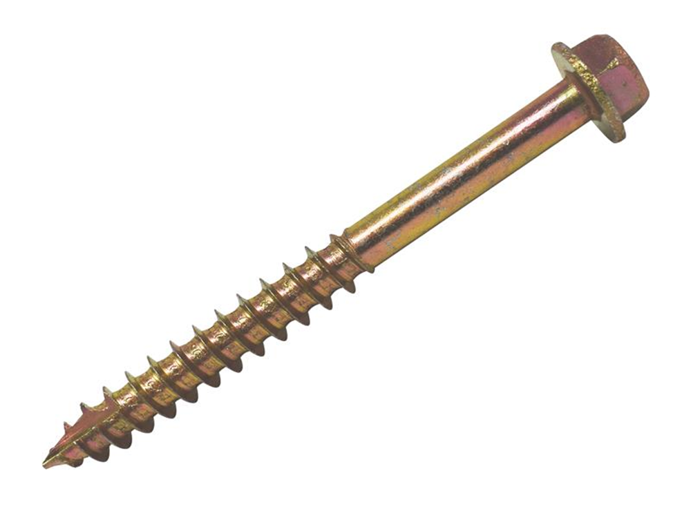 ForgeFix FORSCS8100Y SpectreÔäó Coach Screw Hexagon Head ZY M8 x 100mm Box 50 |