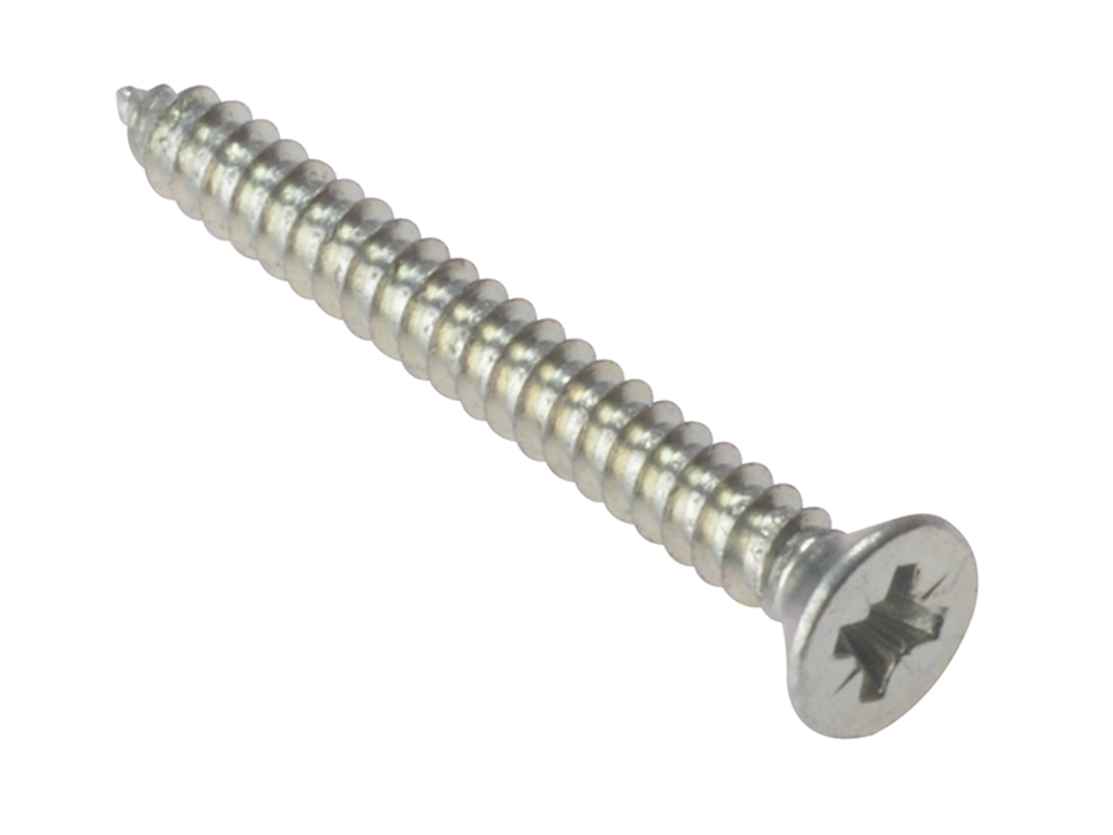 ForgeFix FORSTCK1128Z Self-Tapping Screw Pozi Compatible CSK ZP 1.1/2in x 8 Box 200 |