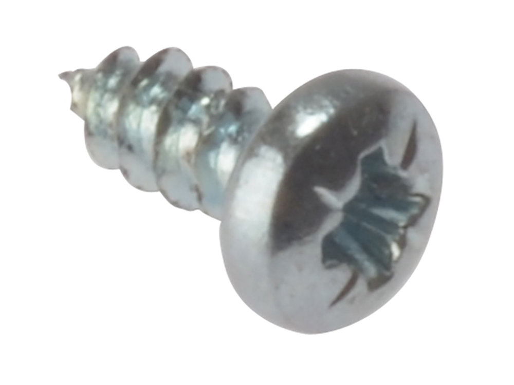 ForgeFix FORSTP16Z Self-Tapping Screw Pozi Compatible Pan Head ZP 1in x 6 Box 200 |