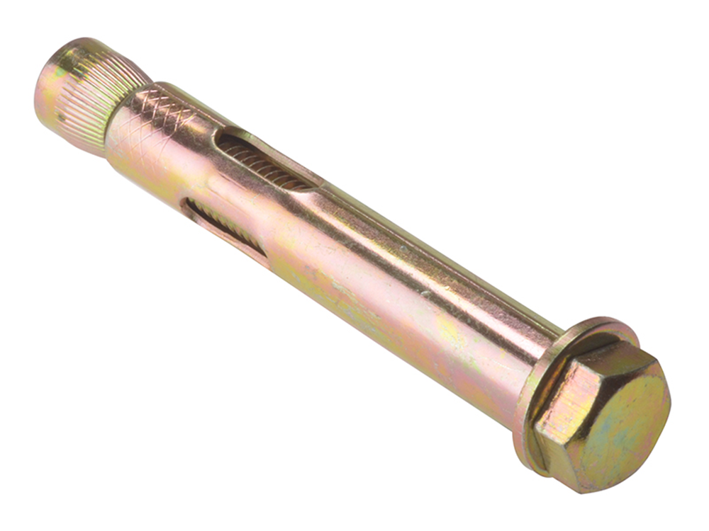 ForgeFix FORSX1275G Sleeve Anchor Fixing Hex Bolt M12 x 75mm Bag 5 |