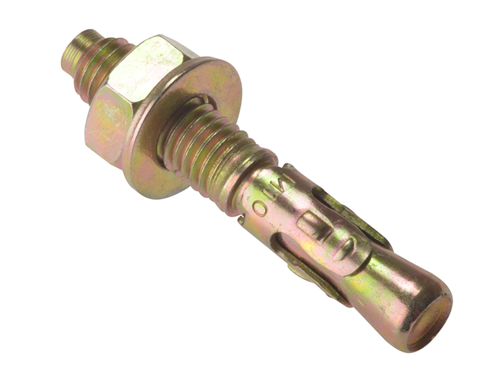 ForgeFix FORTB1060M Through Bolt ZYP M10 x 60mm Bag 10 |
