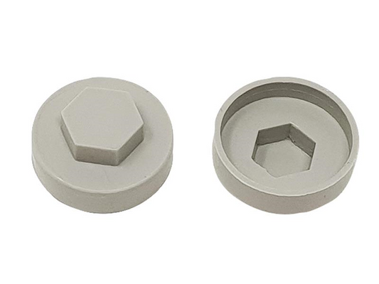 ForgeFix FORTFCC16GG TechFast Cover Cap Goosewing Grey 16mm (Pack 100) |