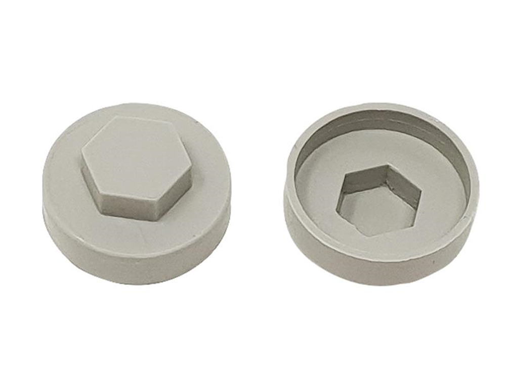 ForgeFix FORTFCC19GG TechFast Cover Cap Goosewing Grey 19mm (Pack 100) |