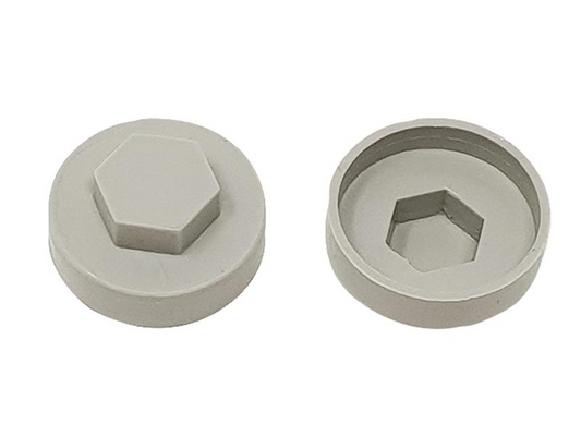 ForgeFix FORTFCC19GG TechFast Cover Cap Goosewing Grey 19mm (Pack 100) |