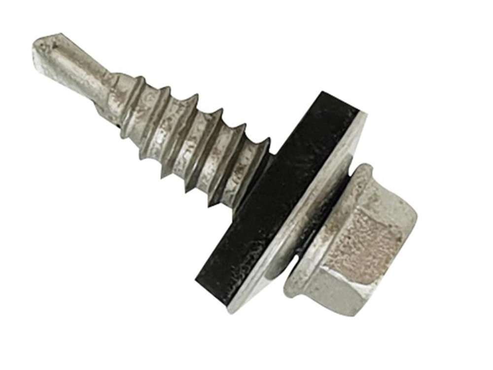 ForgeFix FORTFHWD6325 TechFast Self-Drilling Stitching Hex Screw & Washer No.1 Tip 6.3 x 25mm Box 100 |