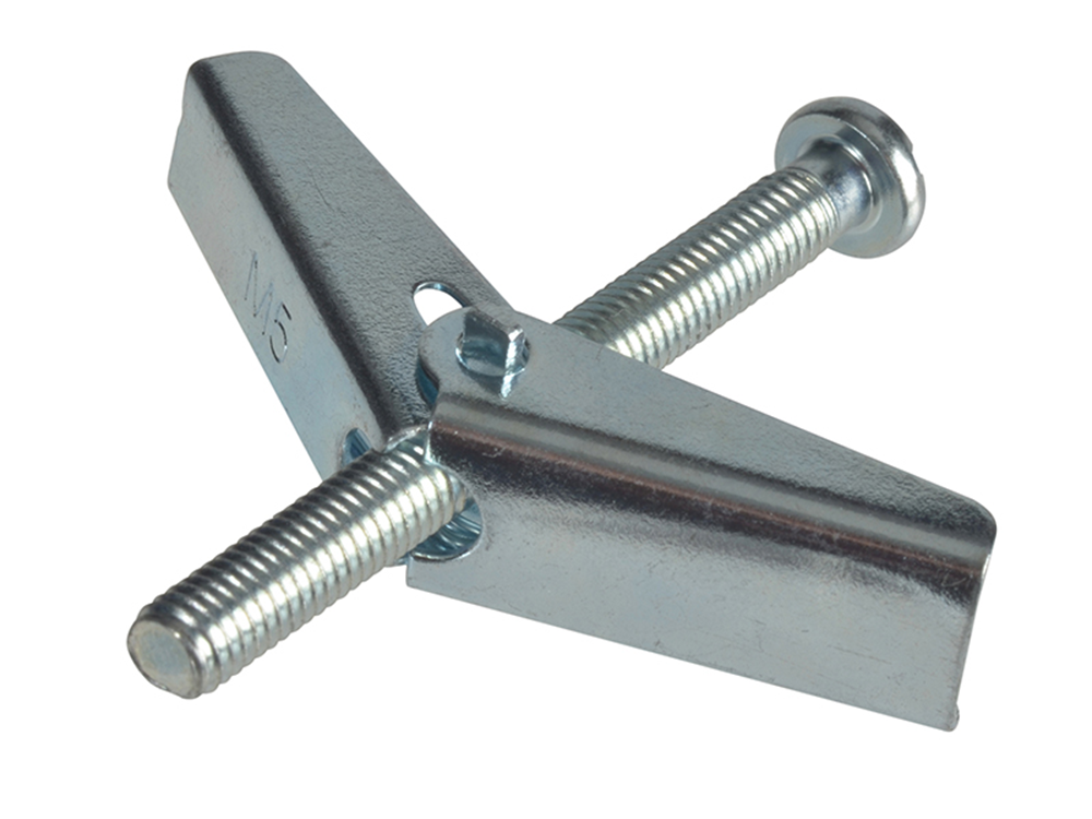 ForgeFix FORTOG550M Plasterboard Spring Toggle M5 x 50mm Bag 10 |