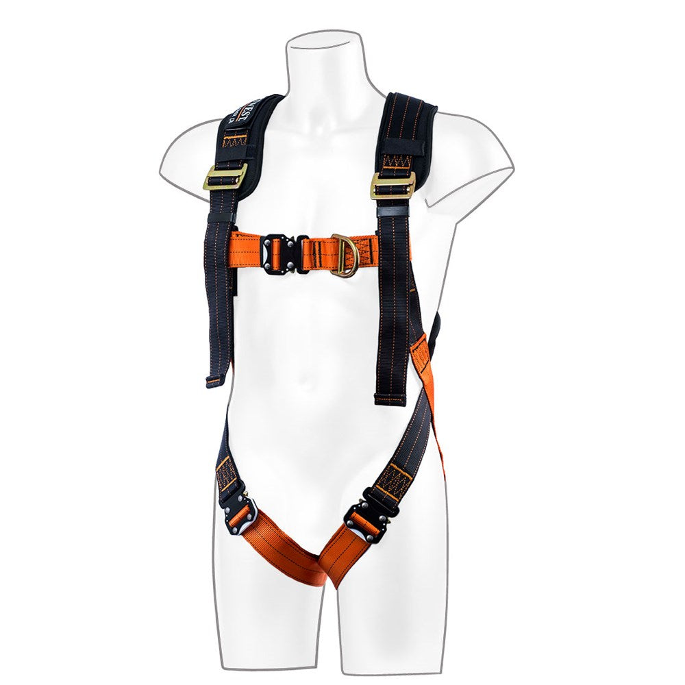 Portwest FP72K1RS/M/L -  sz S/M/L Portwest Ultra 2 Point Harness - Black/Orange