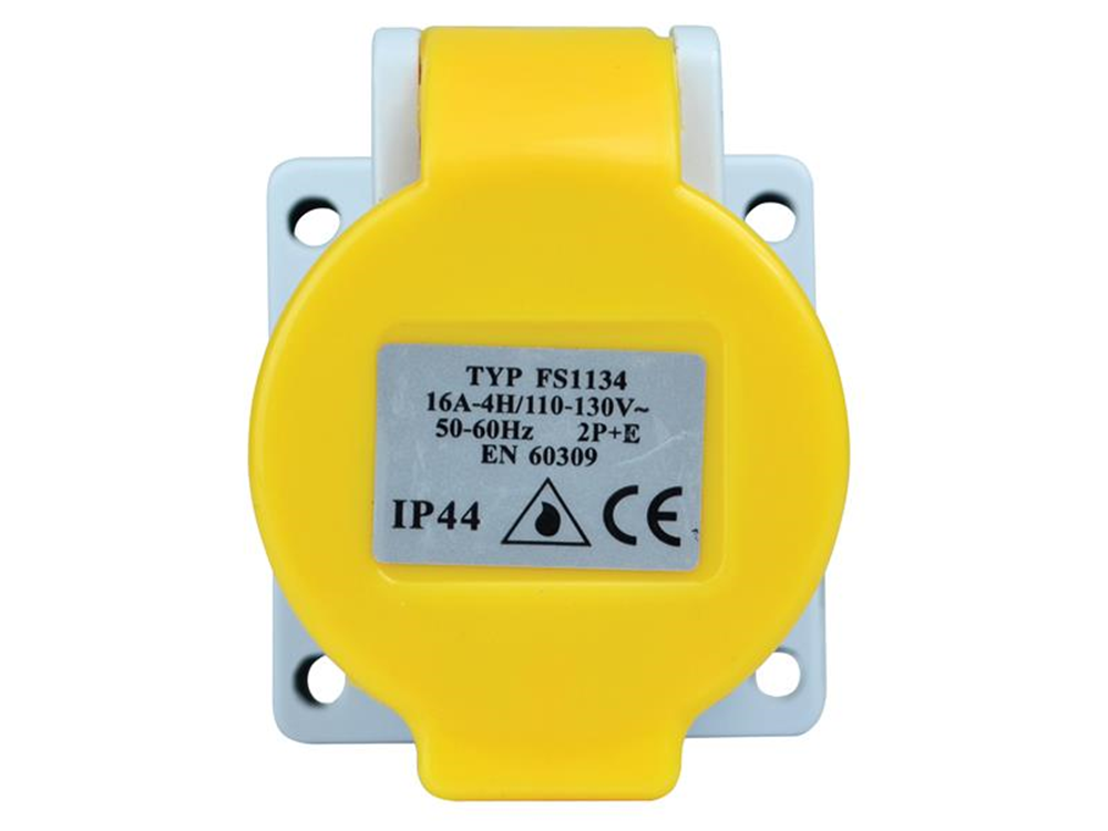 Faithfull Power Plus FPPPANSOC16 IP44 Panel Socket 16A 110V |