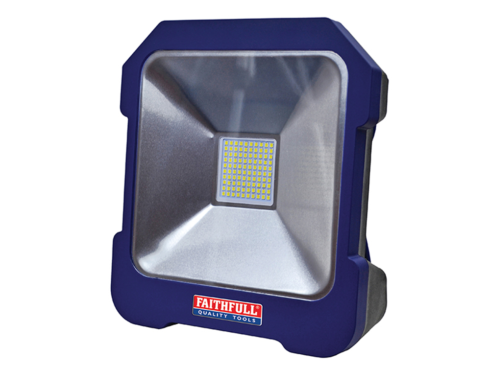 Faithfull Power Plus FPPSLTL20 SMD LED Task Light with Power Take Off 20W 240V |
