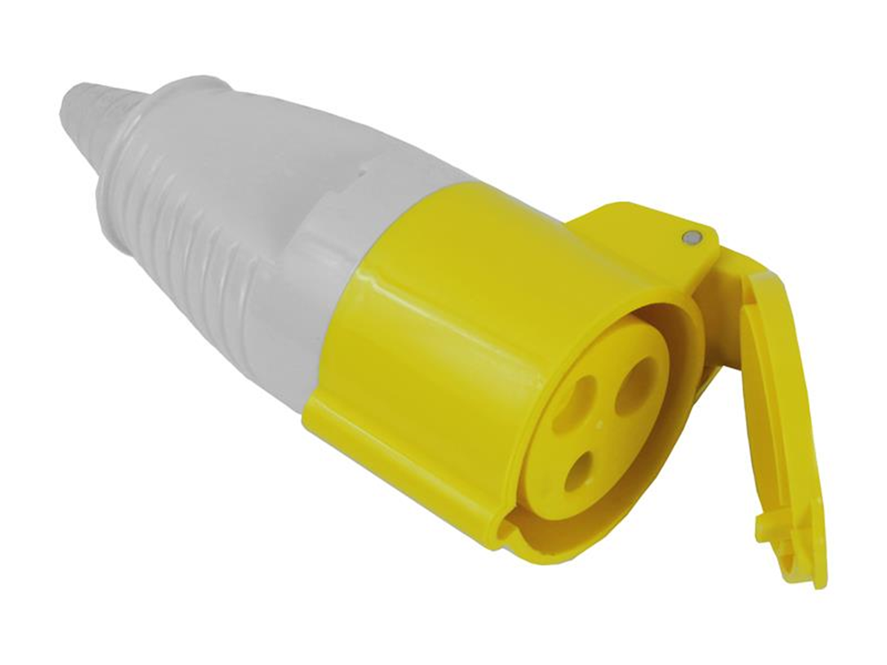 Faithfull Power Plus FPPSOC32AMP Yellow Socket 32 amp 110V |