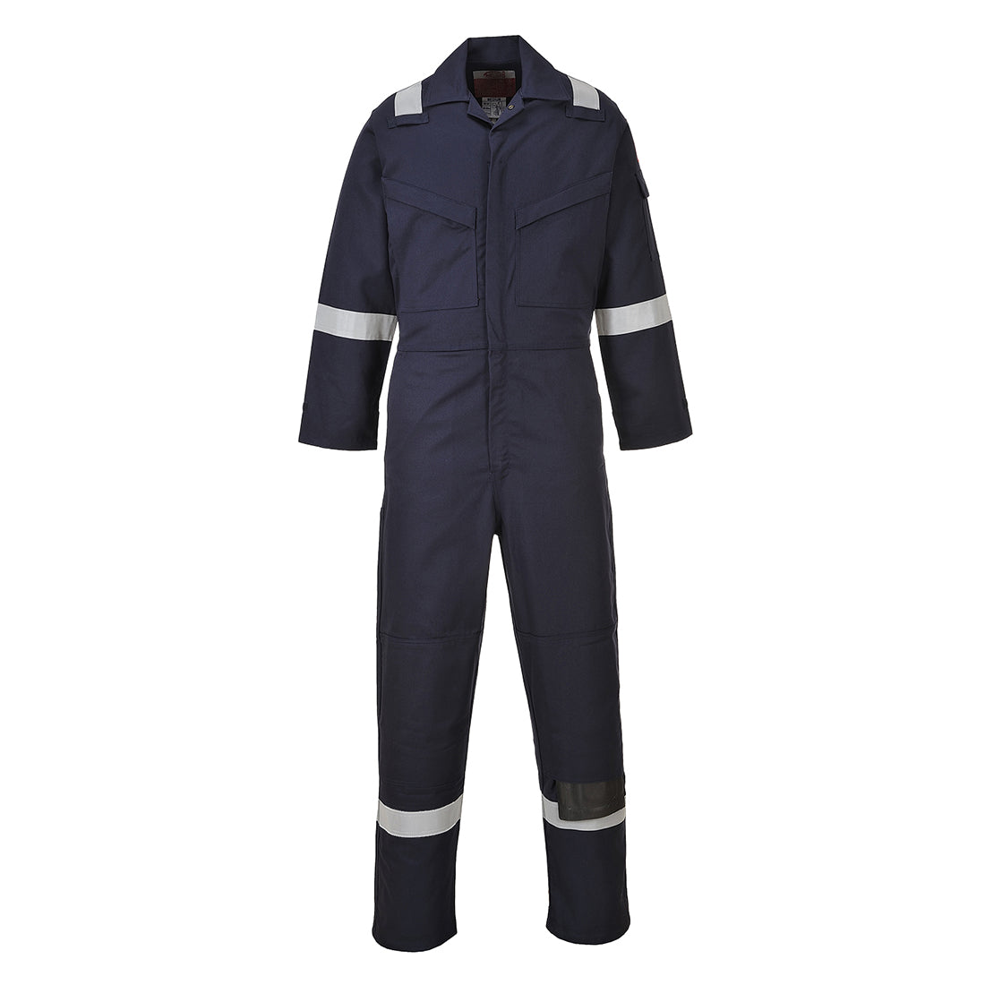 Portwest FR50 Navy Sz 5XL Regular Flame Resistant Anti-Static Boiler Suit Coverall Overall