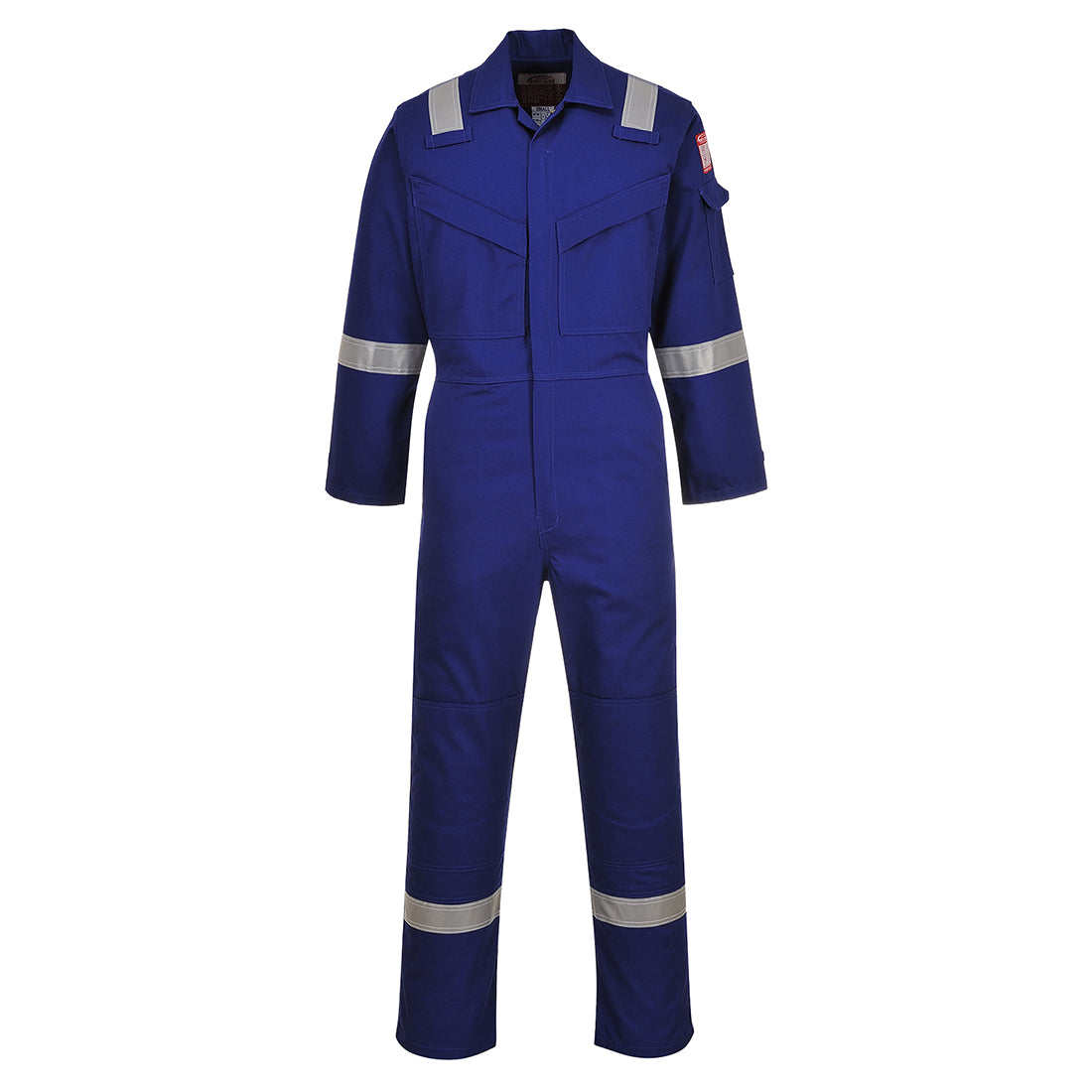 Portwest FR50 Royal Sz S Clearance Flame Resistant Anti-Static Boiler Suit Coverall Overall