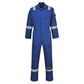 Portwest FR50 Royal Blue Sz S Regular Flame Resistant Anti-Static Boiler Suit Coverall Overall