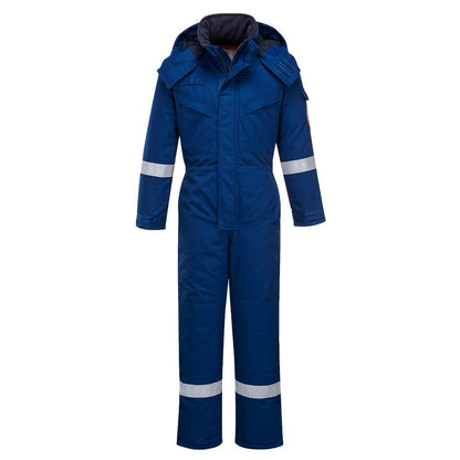 Portwest FR53RBRXL -  sz XL FR Anti-Static Winter Coverall - Royal Blue
