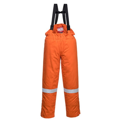 Portwest FR58ORRM -  sz M FR Anti-Static Winter Salopettes - Orange