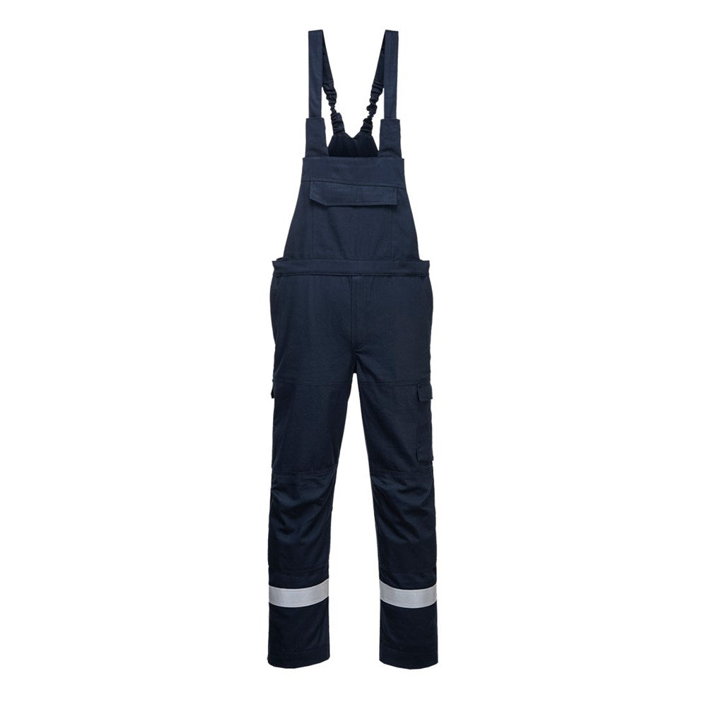 Portwest FR67NASM -  sz M Bizflame Ultra Bib & Brace - Navy - Short