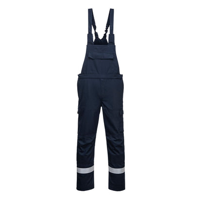 Portwest FR67NASM -  sz M Bizflame Ultra Bib & Brace - Navy - Short