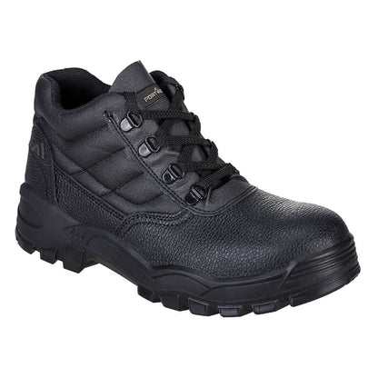 Portwest FW10 - Black Sz UK 8 (Men's) Steelite Protector Safety Boot S1P